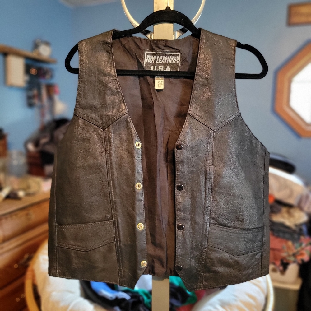 Leather Vest